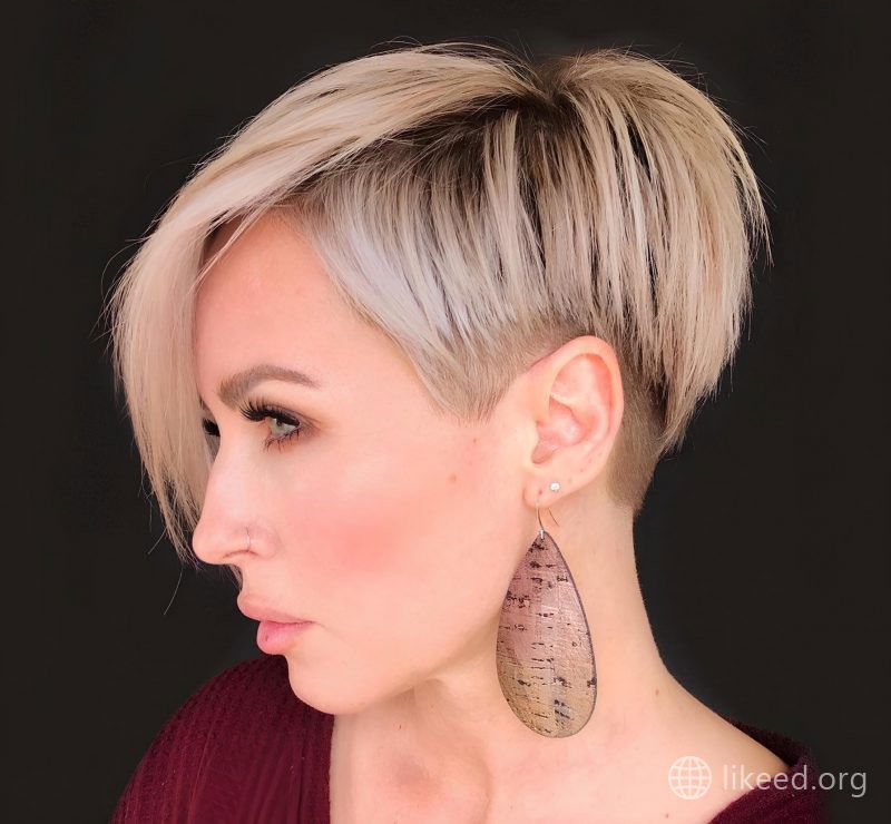 Beige Bliss: The Sleek Pixie