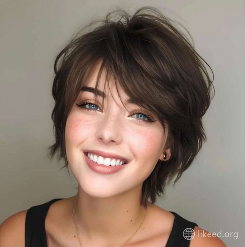 Chic Tousled Layers
