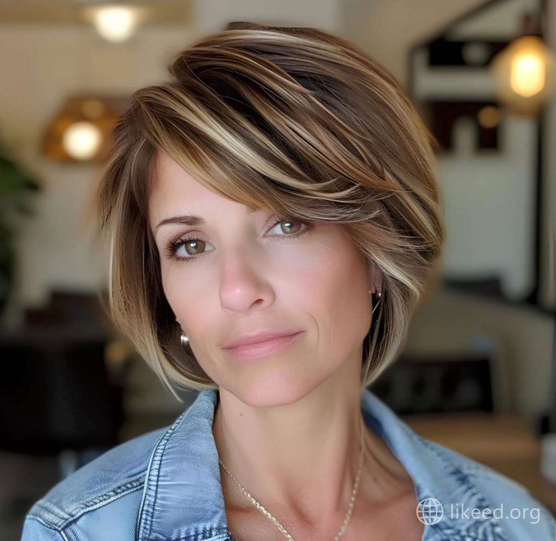 Classic Short Bob with Soft Curls