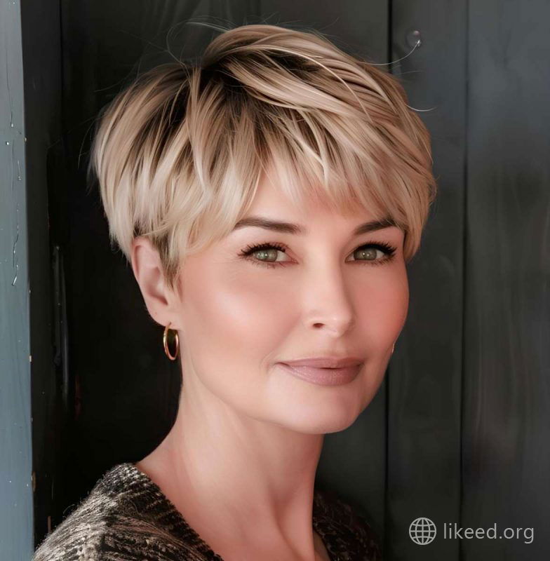 Classic and Timeless Pixie Cut