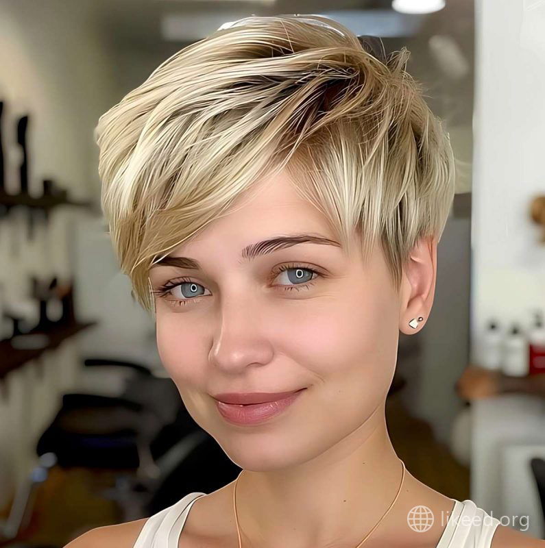 Asymmetrical Layered Pixie