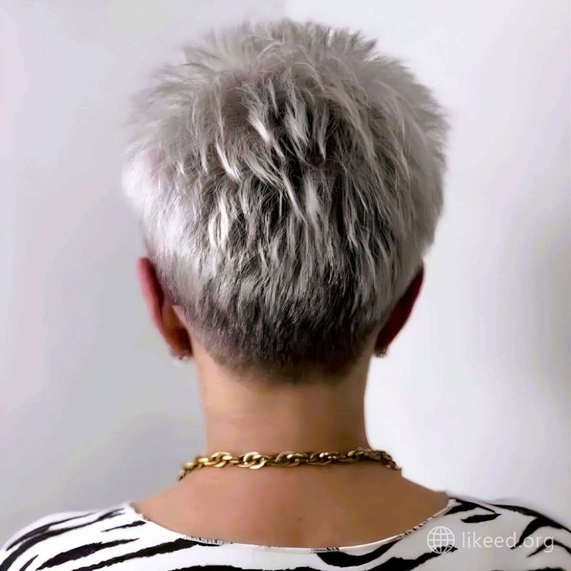 Choppy Pixie with Feathered Ends