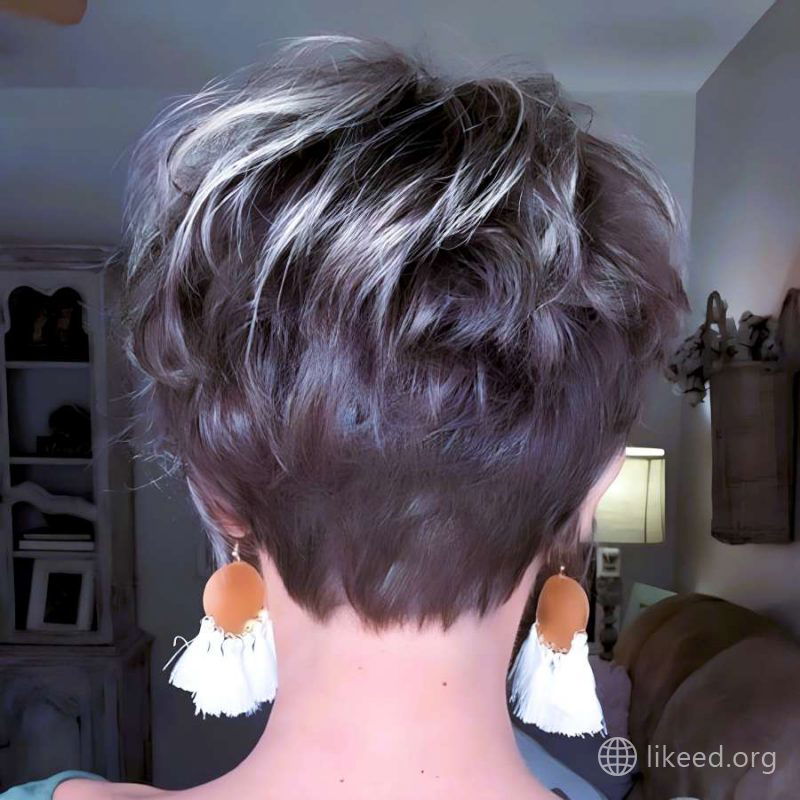 Classic Short Pixie with Subtle Undercut