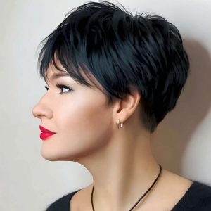 Side-Swept Pixie with Undercut