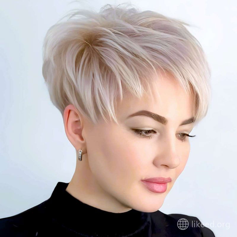Textured Pixie with Wispy Fringe