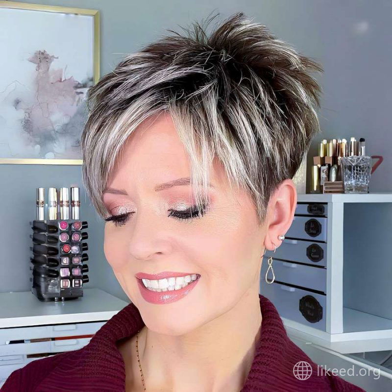 Wispy Layered Pixie Cut